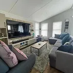 Stunning Lodge With Decking At Manor Park Near Hunstanton Beach Ref 23217K