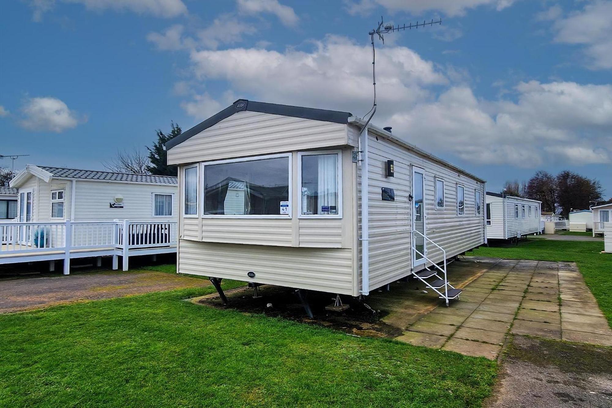 8 Berth Caravan For Hire At Manor Park Near To A Great Ref 23041c Campsite