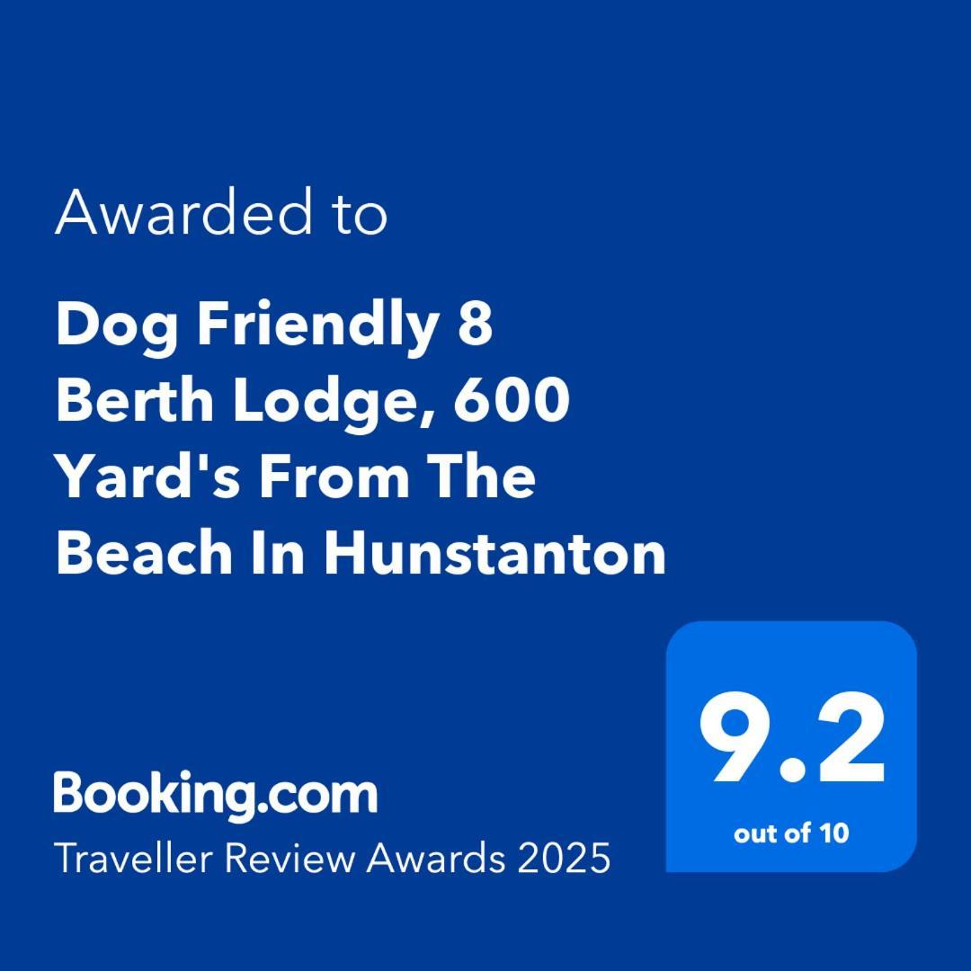 Campsite Dog Friendly 8 Berth Lodge, 600 Yard's From The In